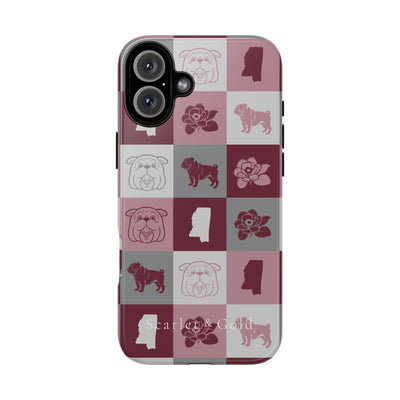 The Maroon & White All The Things | Phone Case