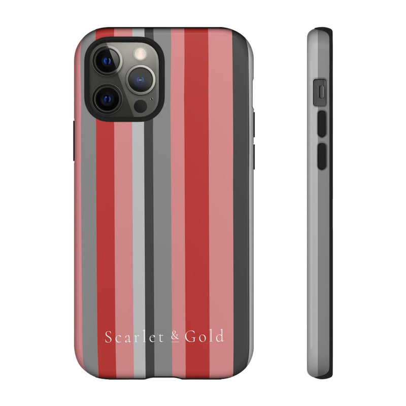 The Red & Black Stripes | Phone Case