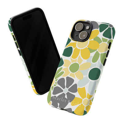 The Green & Yellow Floral | Phone Case