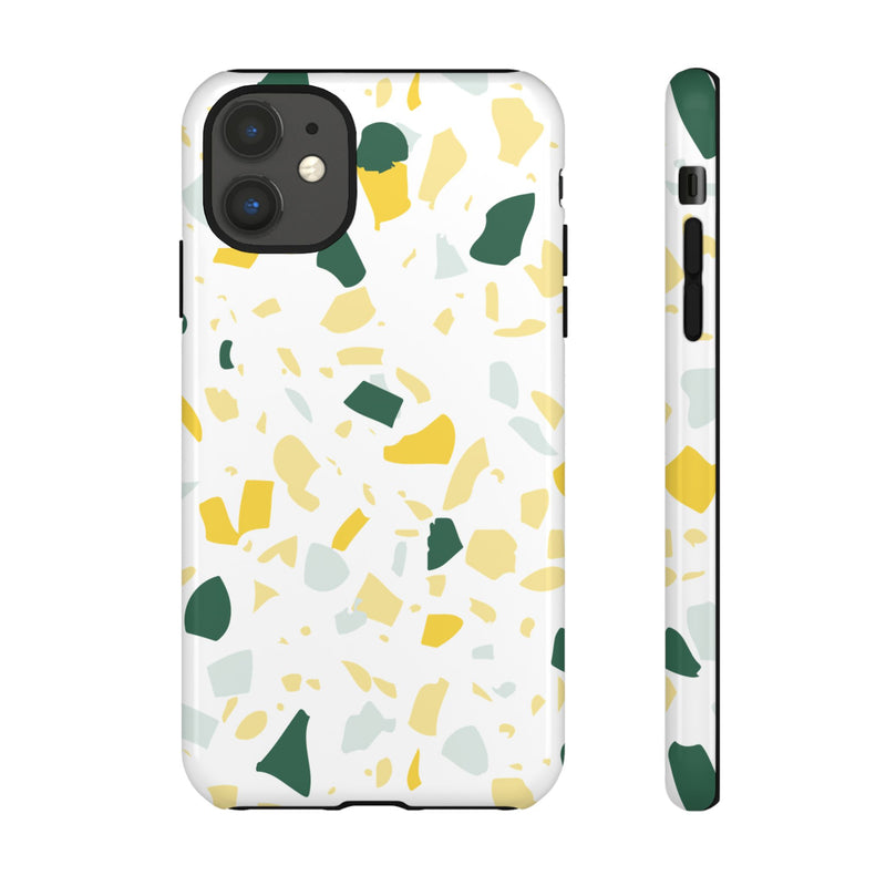 The Green & Yellow Terrazzo | Phone Case