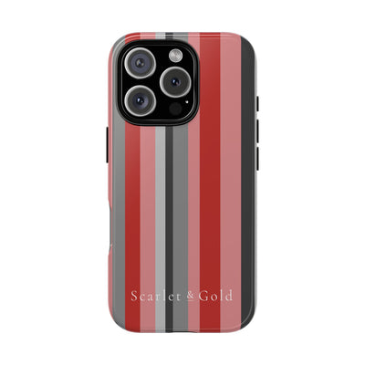 The Red & Black Stripes | Phone Case