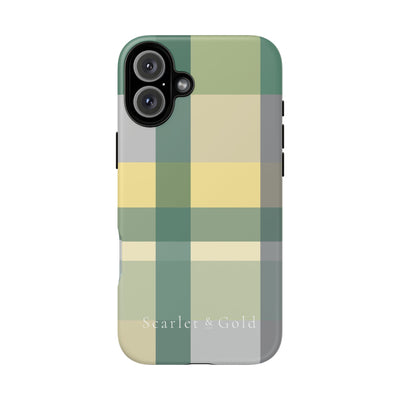 The Yellow & Green Plaid | Phone Case