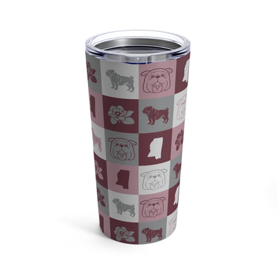 The Maroon & White All The Things | Tumbler 20oz