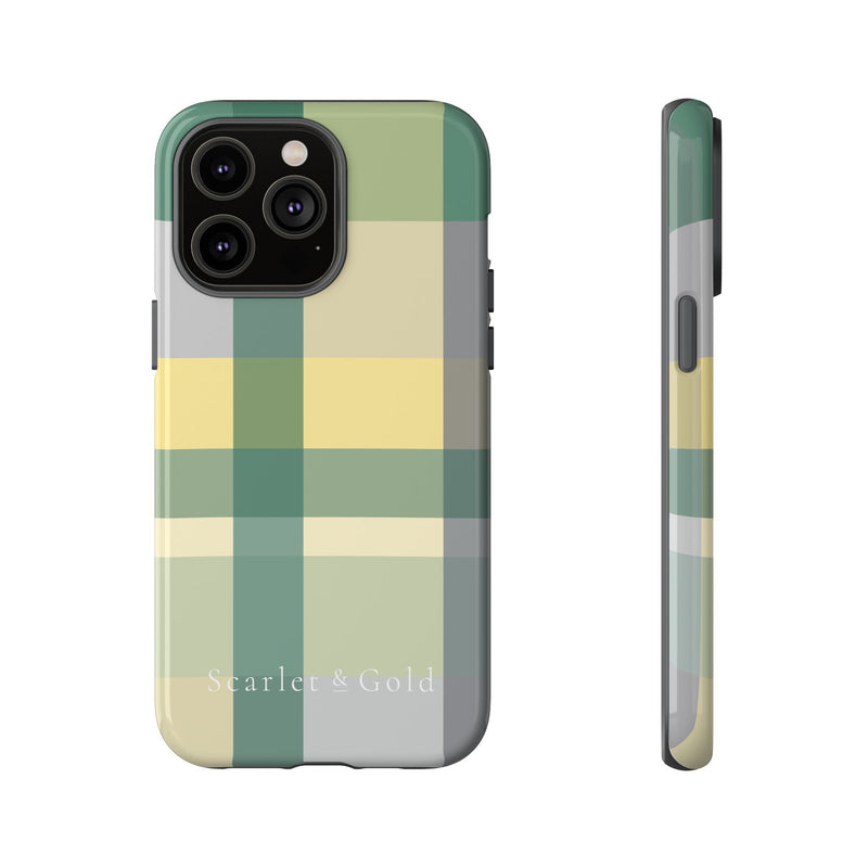 The Yellow & Green Plaid | Phone Case