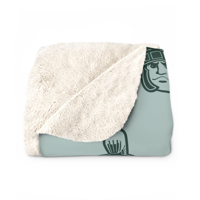 The Sparty Repeat | Sherpa Fleece Blanket