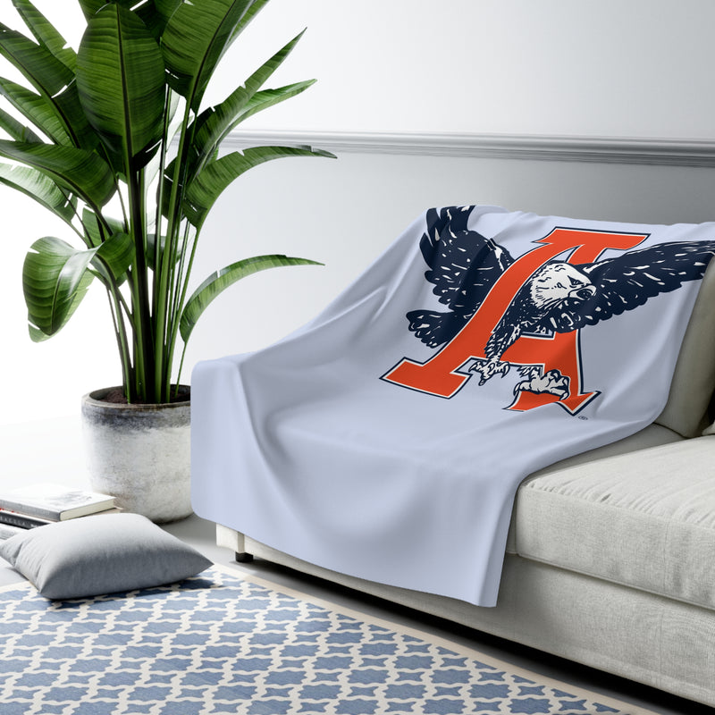 The Auburn Throwback | Sherpa Fleece Blanket