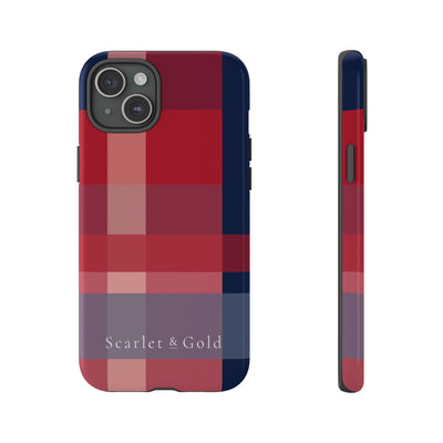 The Red & Blue Plaid | Phone Case