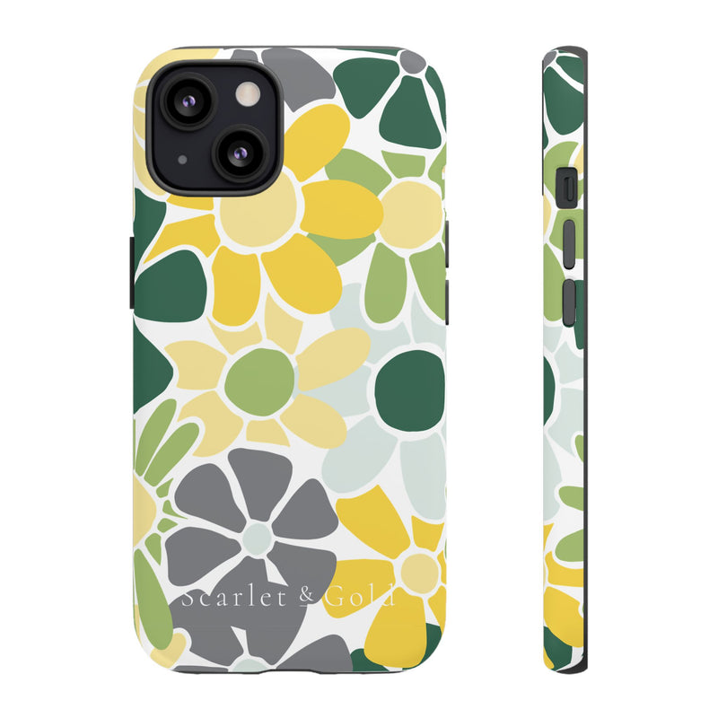 The Green & Yellow Floral | Phone Case