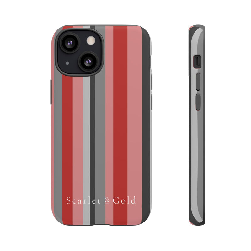 The Red & Black Stripes | Phone Case