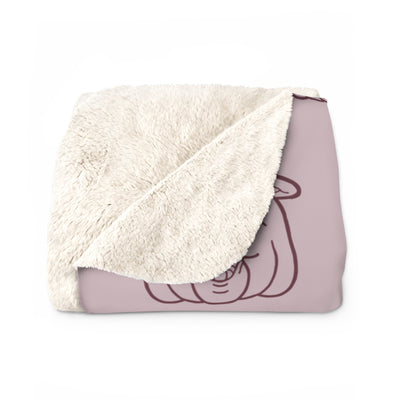 The Bully Head Repeat | Sherpa Fleece Blanket