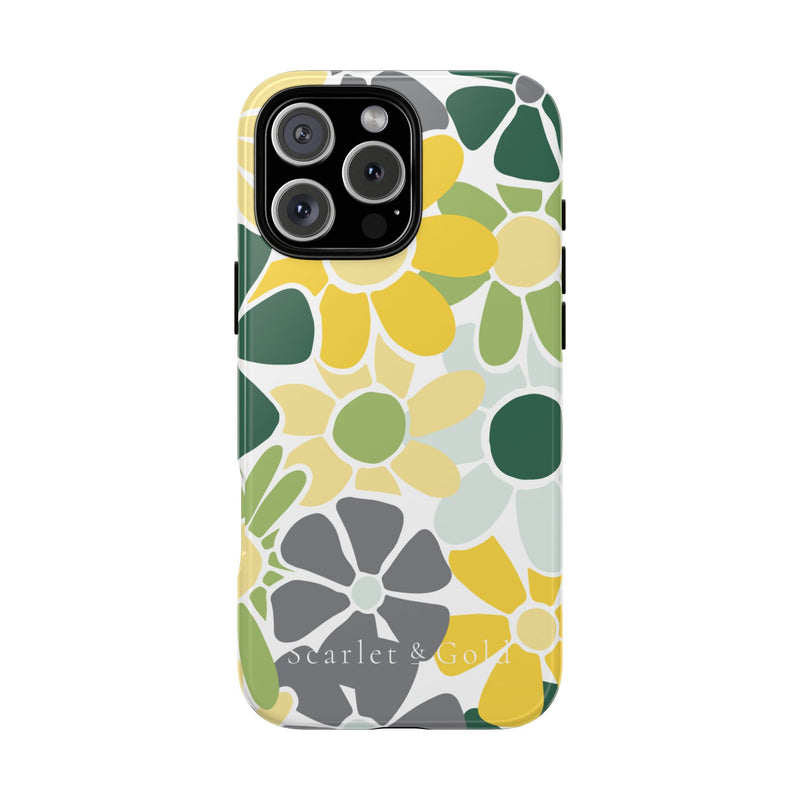 The Green & Yellow Floral | Phone Case