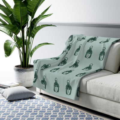 The Sparty Repeat | Sherpa Fleece Blanket