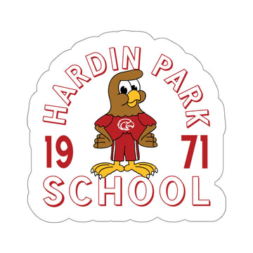 The HARDIN PARK SCHOOL MASCOT | Sticker