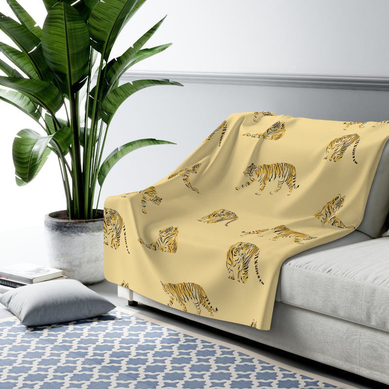 The Tigers Repeat | Sherpa Fleece Blanket