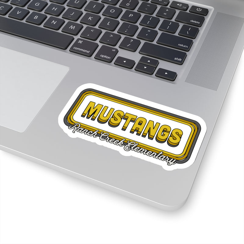 The Mustangs Multi Color | Sticker