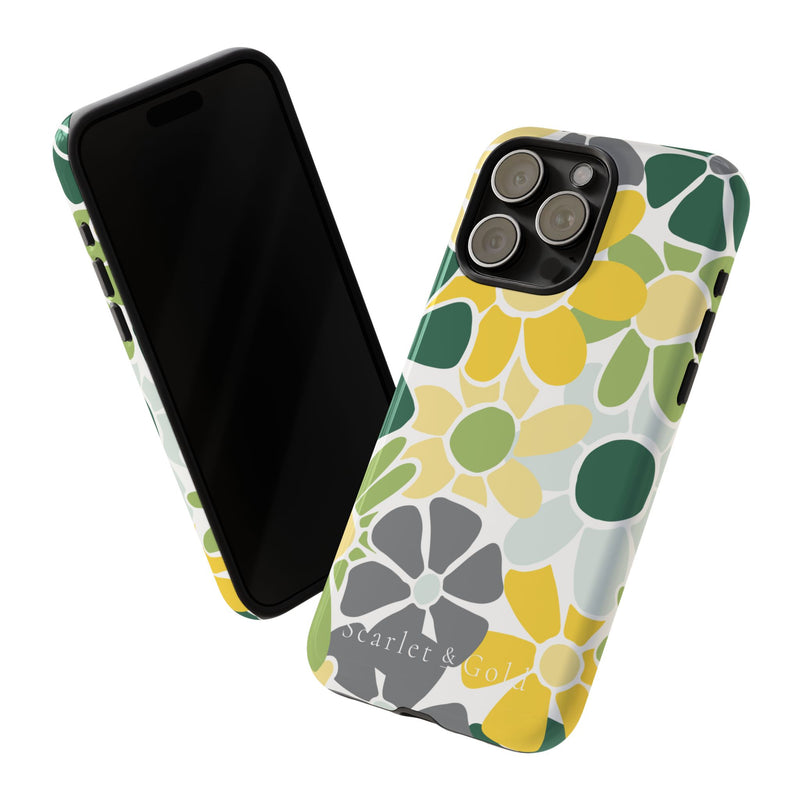 The Green & Yellow Floral | Phone Case