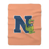 The Mascot with N | Sherpa Fleece Blanket