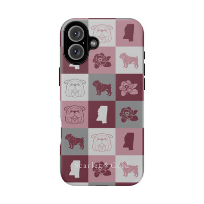 The Maroon & White All The Things | Phone Case