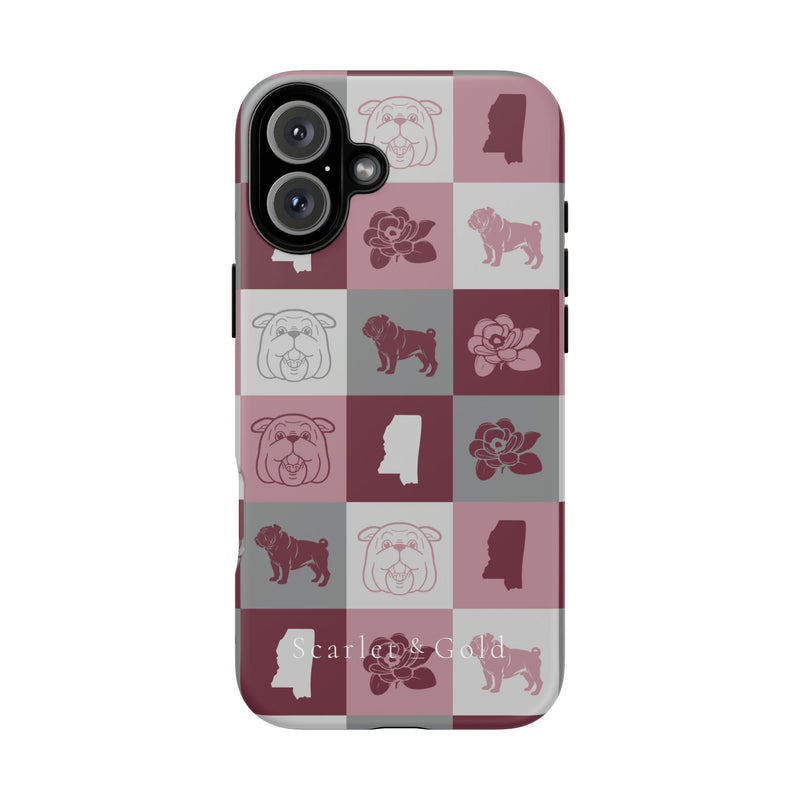 The Maroon & White All The Things | Phone Case