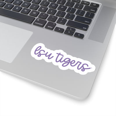 The LSU Tigers Cursive | Sticker