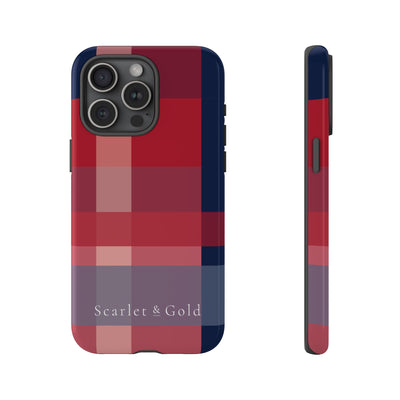 The Red & Blue Plaid | Phone Case