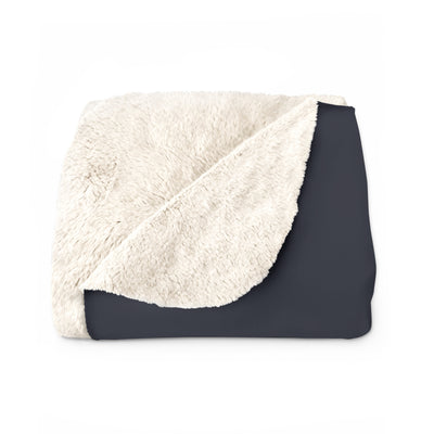 The Lee-Scott Script Logo | Sherpa Fleece Blanket