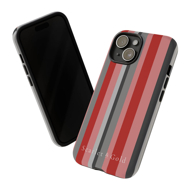 The Red & Black Stripes | Phone Case