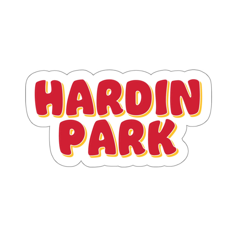 The Groovy Hardin Park | Sticker