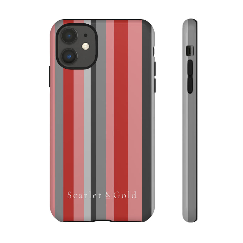 The Red & Black Stripes | Phone Case