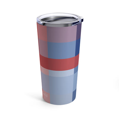 The Red & Royal Plaid | Tumbler 20oz