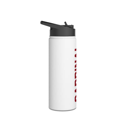 The CARDINAL BLOCK | Stainless Steel Water Bottle