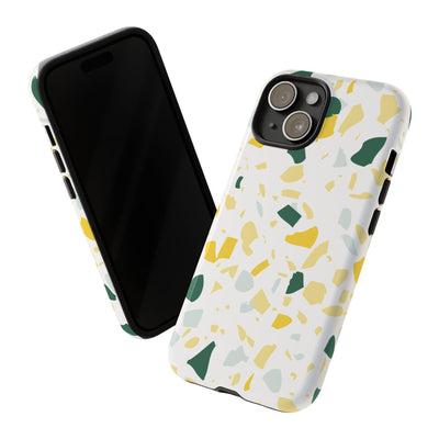 The Green & Yellow Terrazzo | Phone Case