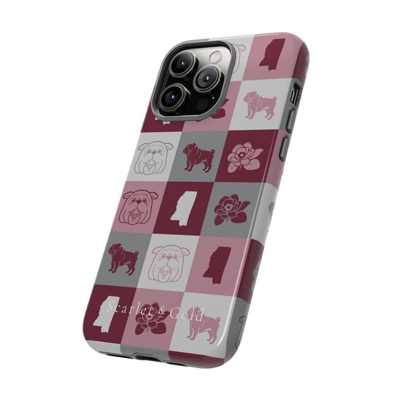 The Maroon & White All The Things | Phone Case