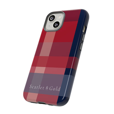 The Red & Blue Plaid | Phone Case