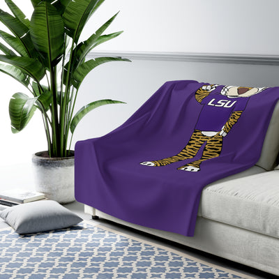 The Full Body Mike | Sherpa Fleece Blanket