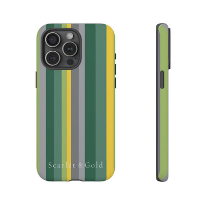 The Green & Yellow Stripes | Phone Case