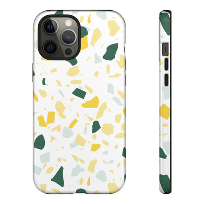 The Green & Yellow Terrazzo | Phone Case