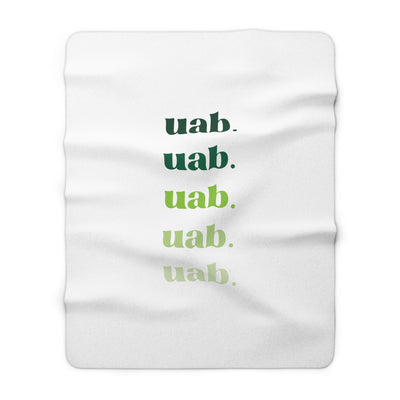 The UAB Repeat | Sherpa Fleece Blanket