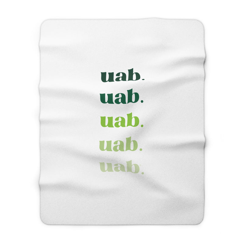 The UAB Repeat | Sherpa Fleece Blanket