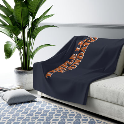 The Temple Legacy Block | Sherpa Fleece Blanket