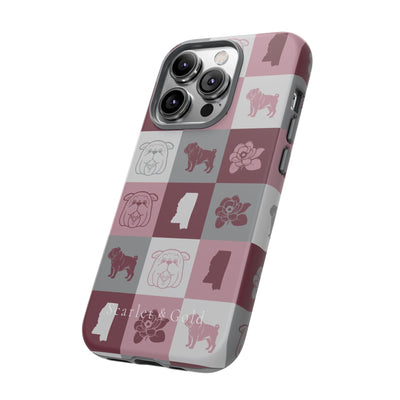 The Maroon & White All The Things | Phone Case