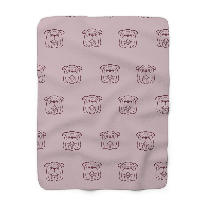 The Bully Head Repeat | Sherpa Fleece Blanket