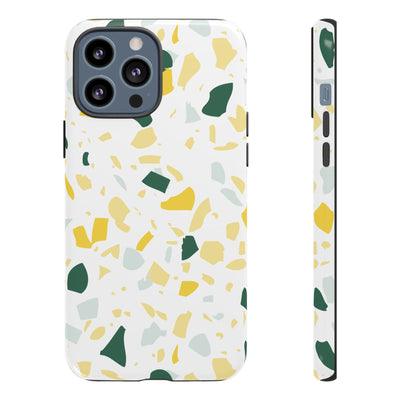 The Green & Yellow Terrazzo | Phone Case