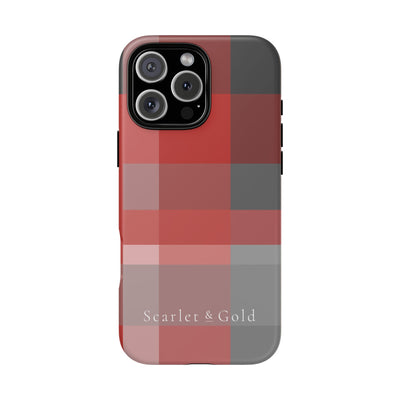 The Red & Black Plaid | Phone Case