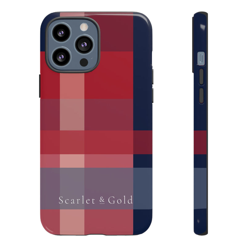 The Red & Blue Plaid | Phone Case