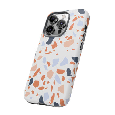 The Orange & Blue Terrazzo | Phone Case