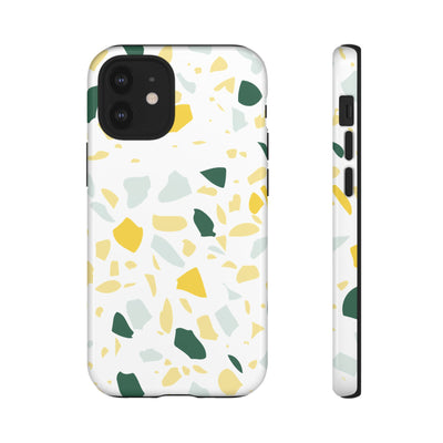 The Green & Gold Terrazzo | Phone Case