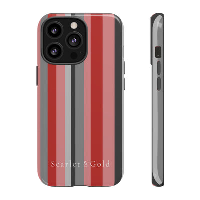 The Red & Black Stripes | Phone Case