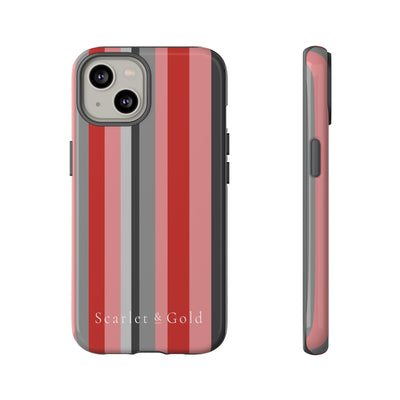 The Red & Black Stripes | Phone Case