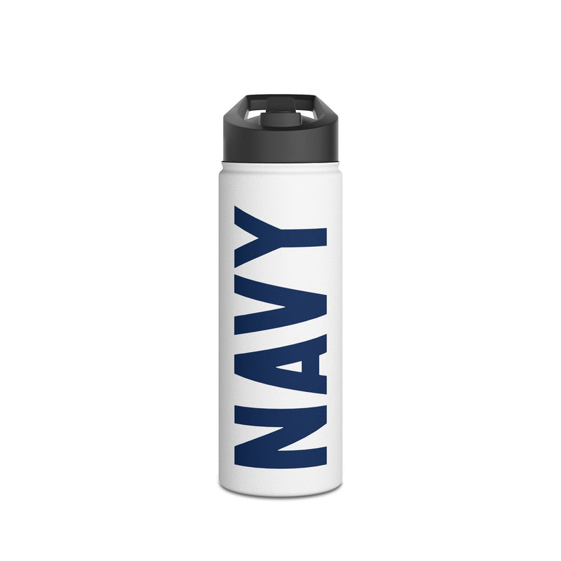 The NAVY BLOCK | Stainless Steel Water Bottle